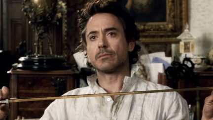 Robert Downey Jr. as Sherlock Holmes