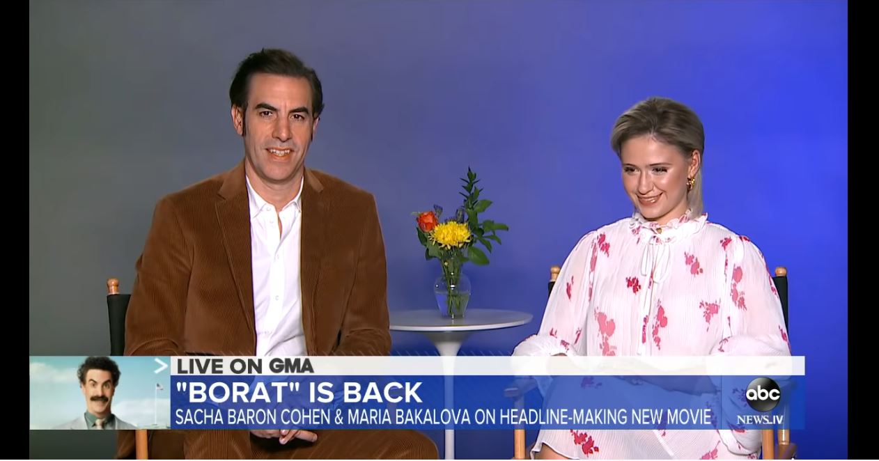 sacha baron cohen, maria bakalova