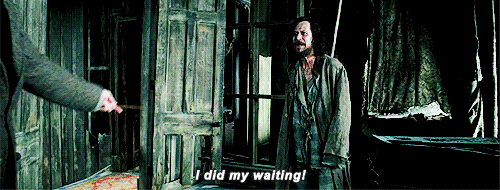 Sirius Black waiting
