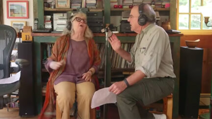 Kathryn Grody and Mandy Patinkin want you to vote