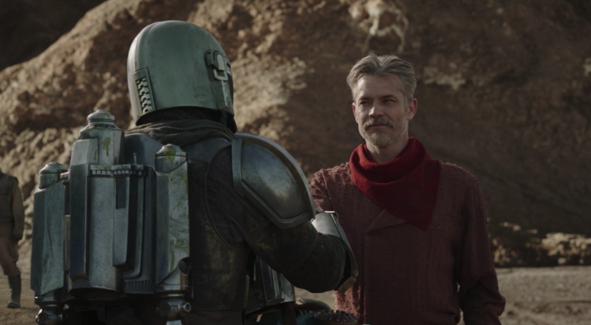 timothy olyphant in the mandalorian