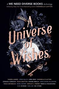 Book cover for A Universe of Wishes by Dhonielle Clayton