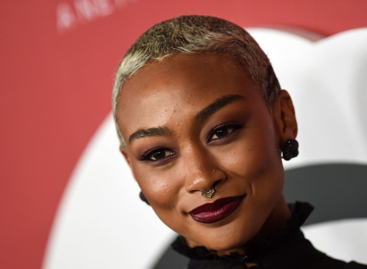 Taking time to give Tati Gabrielle, her flowers. She is SUCH a