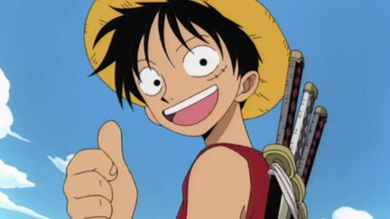 Luffy from One Piece.