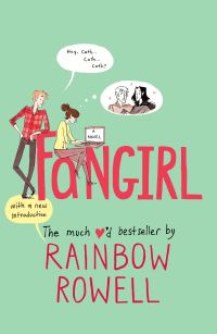 Book cover for Fangirl by Rainbow Rowell