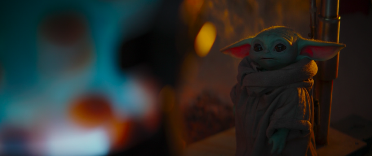 baby yoda seeing eggs