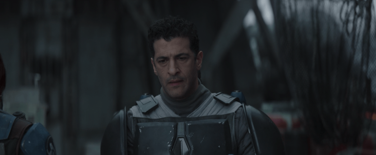 Simon Kassianides in the Mandalorian