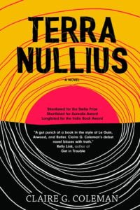 Book cover for Terra Nullius by Claire G. Coleman