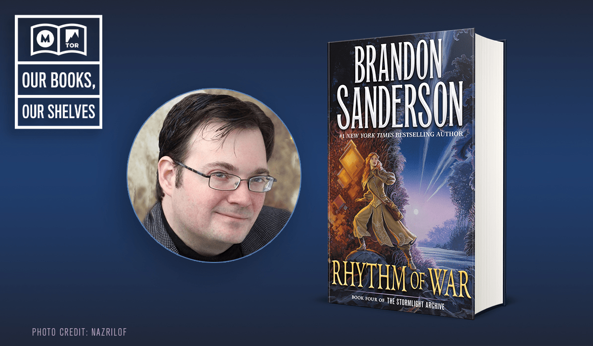 Headshot of Brandon Sanderson, author of Rhythm of War