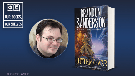 Headshot of Brandon Sanderson, author of Rhythm of War