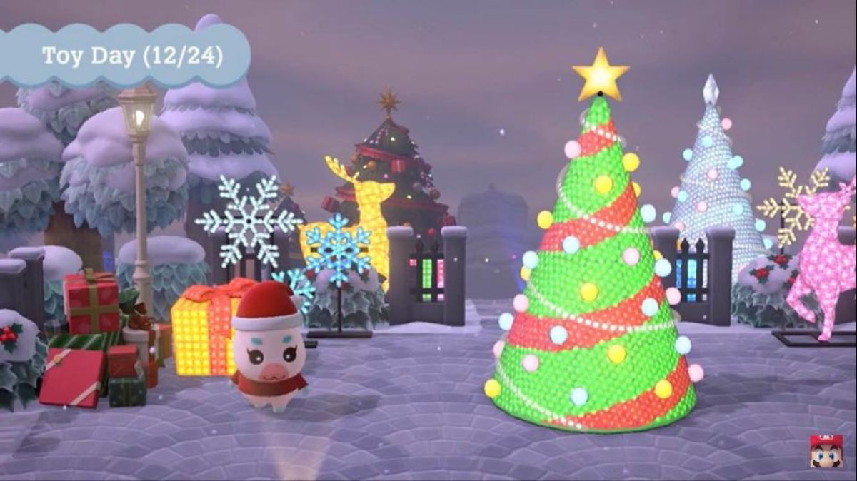 Screenshot from the new Animal Crossing New Horizons update.