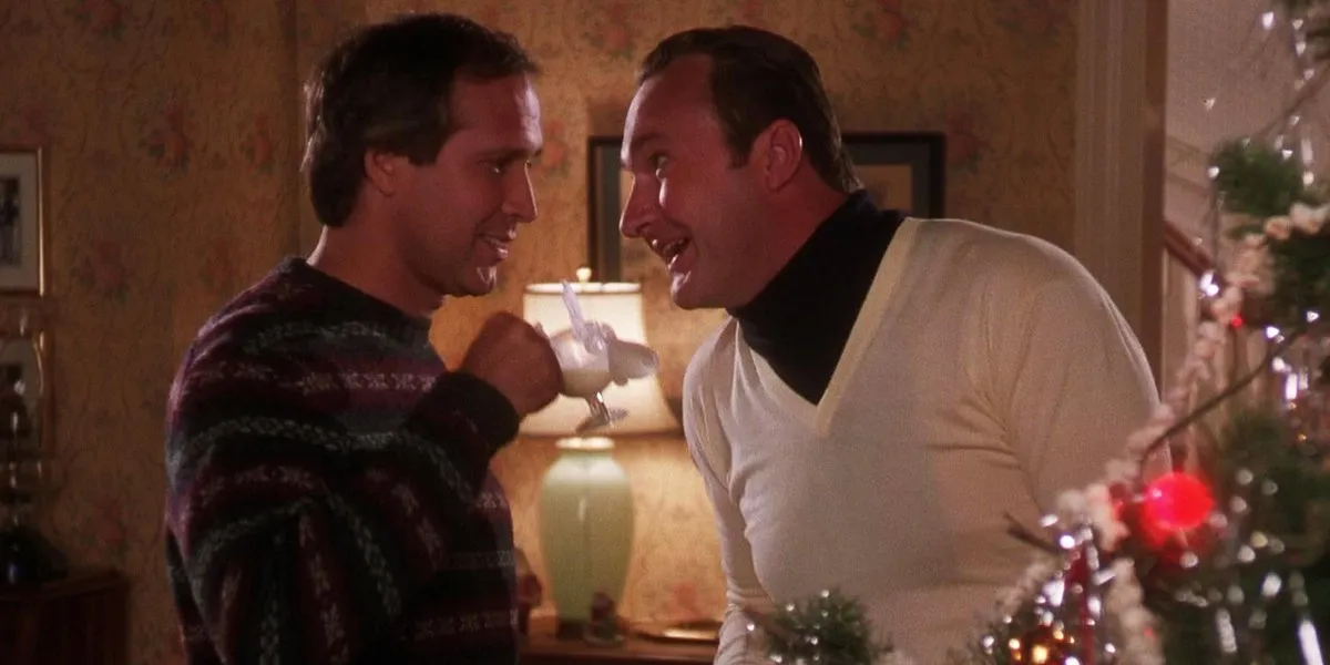 Randy Quaid and Chevy Chase in Christmas Vacation