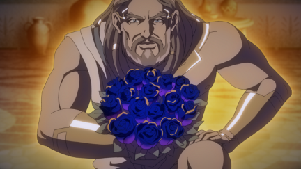 Screenshot of Zeus from Blood of Zeus.