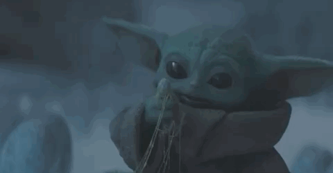 eat baby yoda