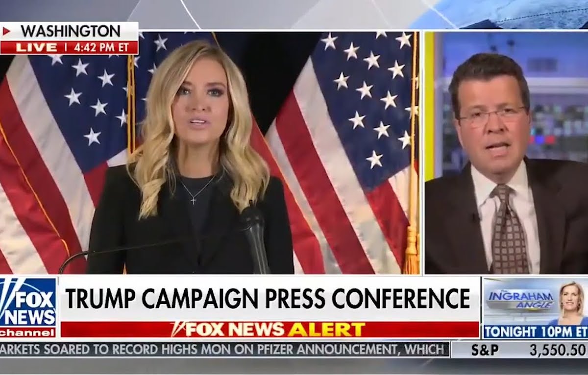 Neil Cavuto cuts off a Kayleigh McEnany press conference on Fox News