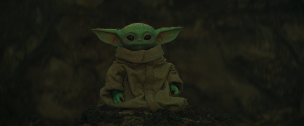 baby yoda in the mandalorian