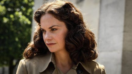 Mrs. Coulter (Ruth Wilson) on HBO's His Dark Materials.