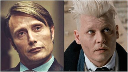 Mads Mikkelsen and Johnny Depp Fantastic beasts casting