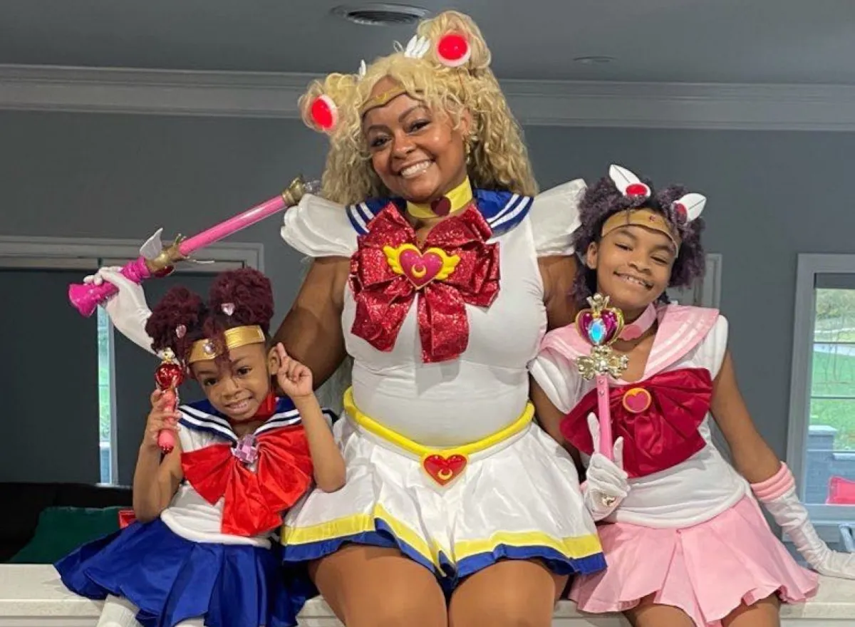 Sailor Moon Cosplay family