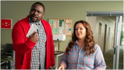 Brian Tyree Henry and Melissa McCarthy