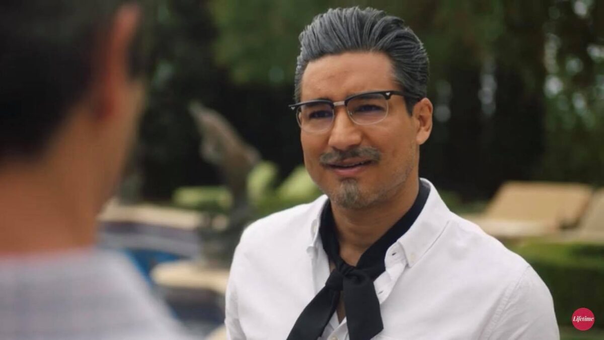 Screencap from the upcoming Lifetime movie "A Recipe for Seduction"