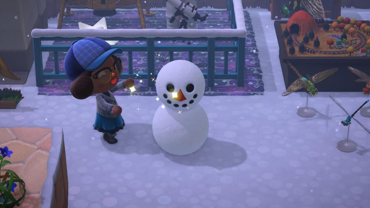 Screenshot of me with my first snowboy.