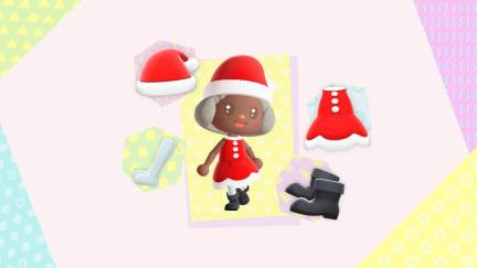 Screenshot of my character in Animal Crossing: New Horizon