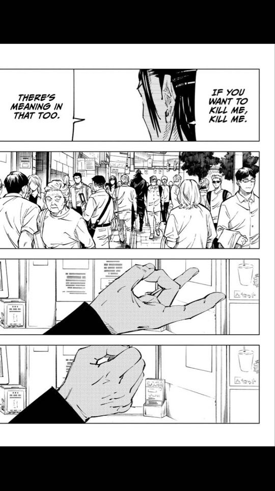 Gojo can't bring himself to kill Geto