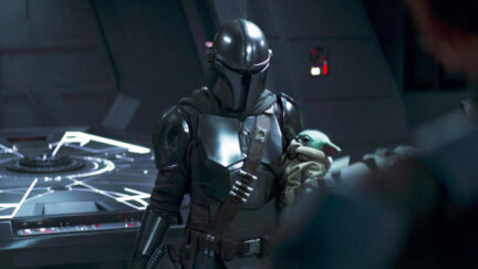 Mando with the sword