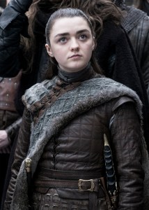 Screencap of Arya Stark from A Game Of Thrones