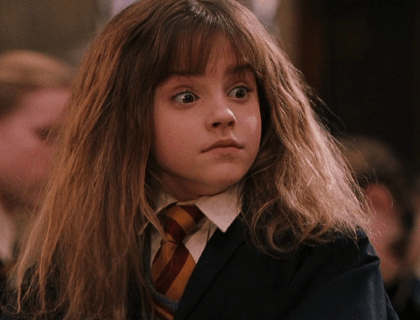 Screencap of Hermione Granger from Harry Potter And The Sorceror's Stone