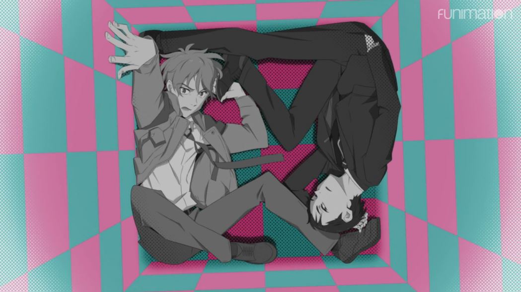 Kato and Kambe in the ending theme for Millionaire Detective