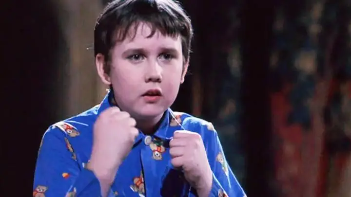 Screencap of Neville Longbottom in Harry Potter And The Sorceror's Stone