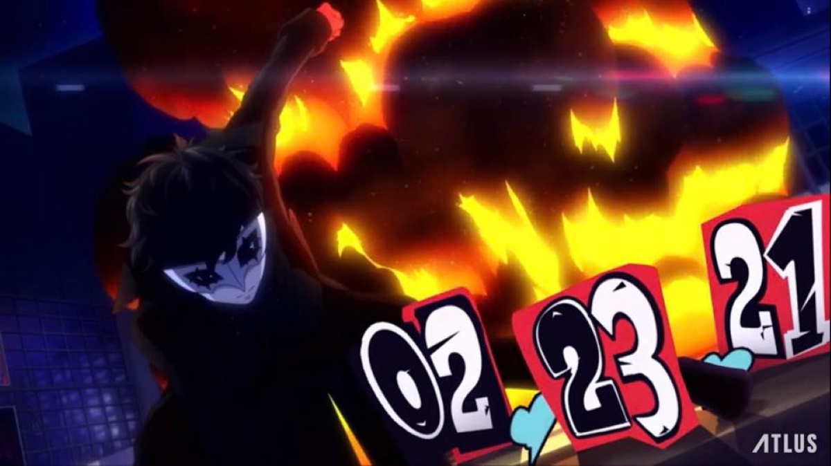A screenshot of the release date of Persona 5 Scramble
