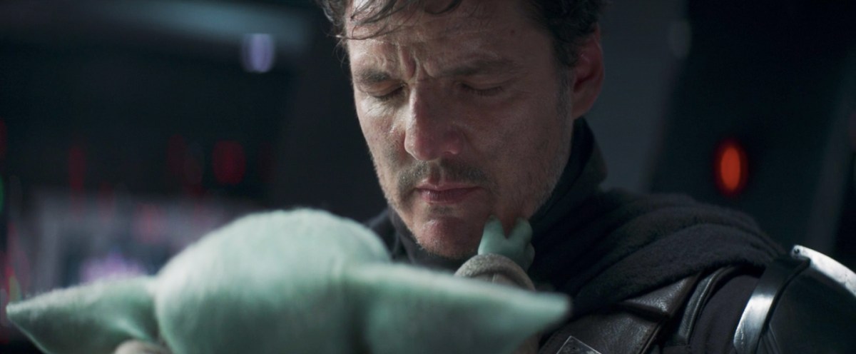 grogu honestly being me to pedro pascal's face