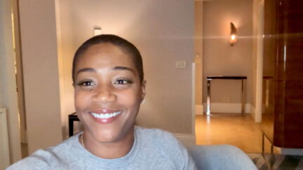 Tiffany Haddish speaks during the GCAPP EmPOWER Party & 25th Anniversary Virtual Event on November 12, 2020