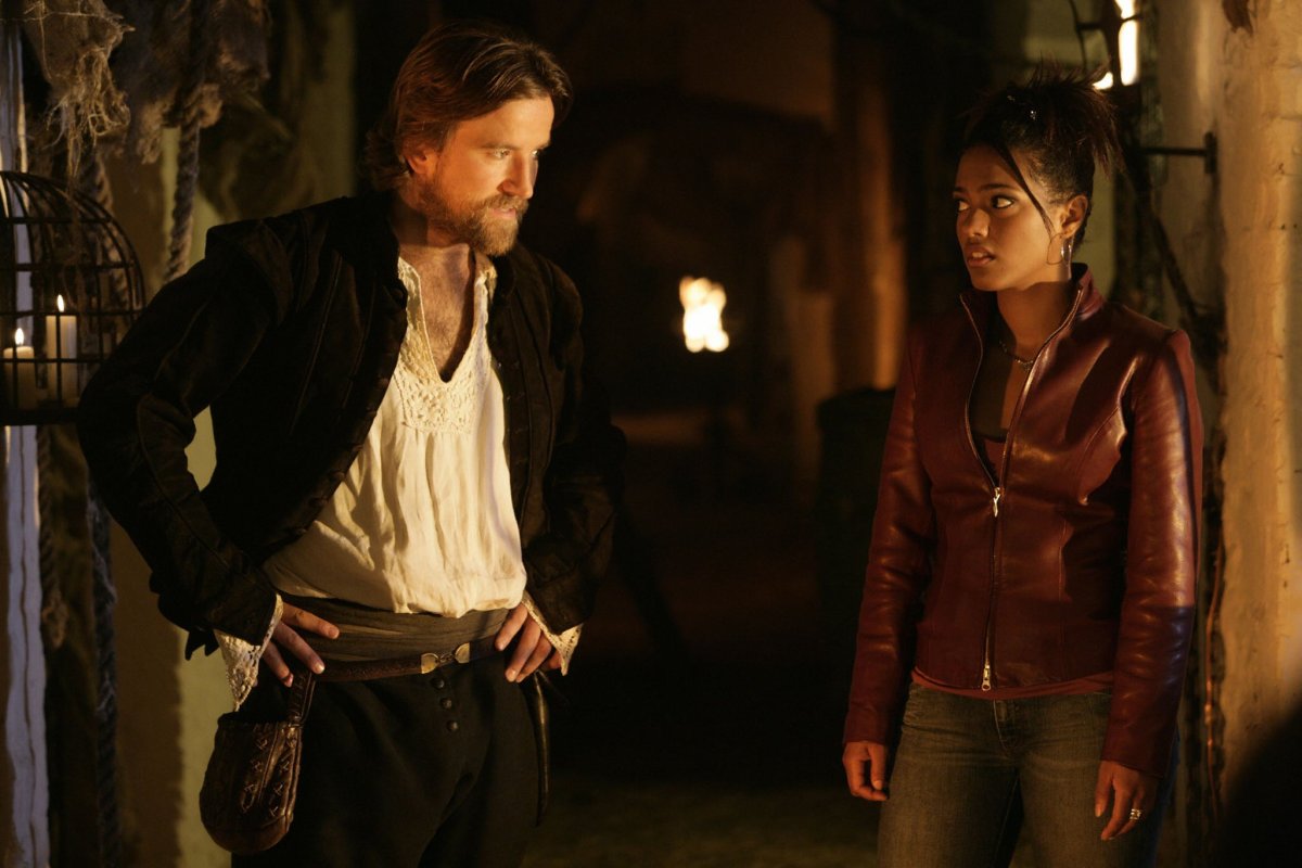 William Shakespeare and Martha Jones in Doctor Who