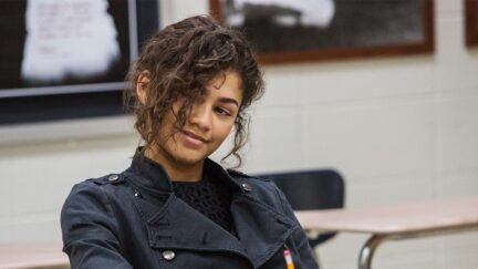 Zendaya as MJ in Spider-Man