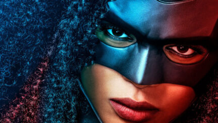 Batwoman -- Image Number: BWNS2_8x12_300dpi -- Pictured (L-R): Javicia Leslie as Batwoman -- Photo: Nino Muñoz/The CW -- © 2020 The CW Network, LLC. All Rights Reserved.