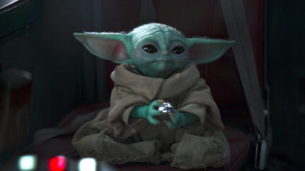 Grogu in The Mandalorian's 