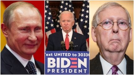 Putin acknowledged Biden's win before McConnell