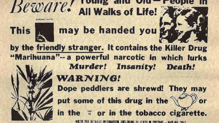 Federal Bureau of Narcotics public service announcement used in the late 1930s and 1940s