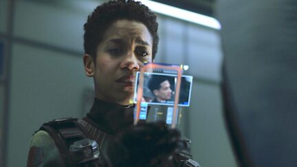Dominique Tipper as Naomi Nagata on The Expanse