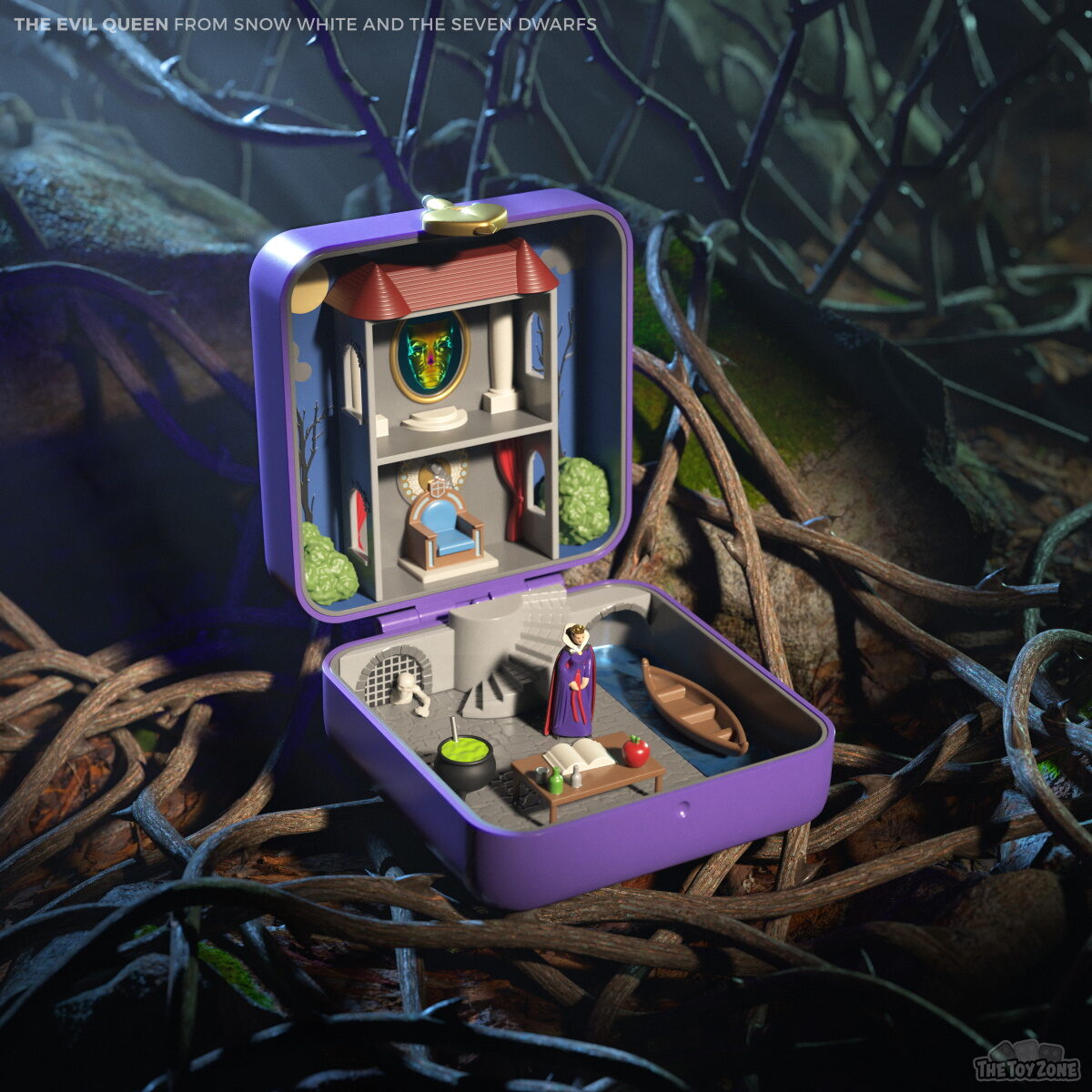 TheToyZone recreates the Evil Queen's lair with Polly Pocket