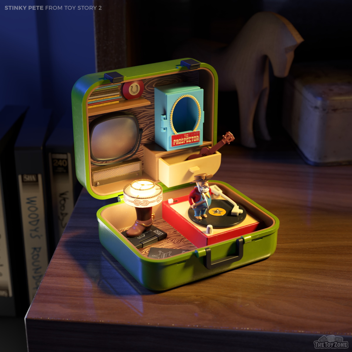 TheToyZone recreates Stinky Pete's lair with Polly Pocket