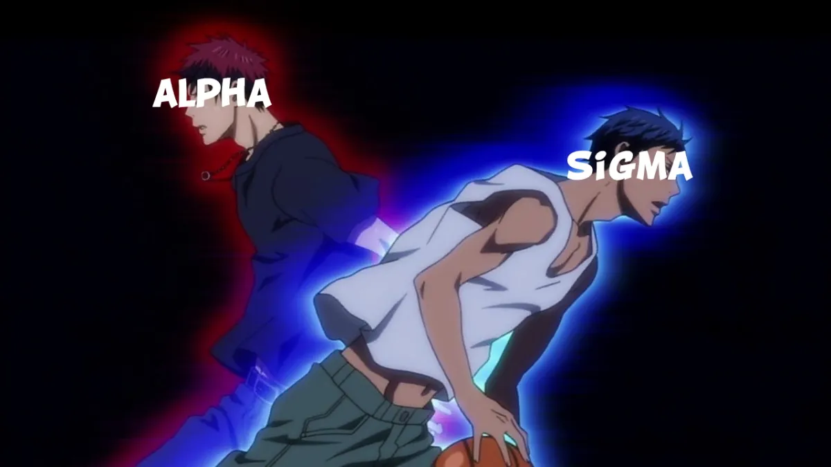 Altered screencap from "Kuroko's Basketball" for Alpha and Sigma
