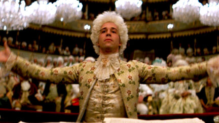 Tom Hulce as Wolfgang amadeus Mozert in Amadeus