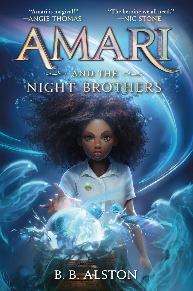 Book cover for Amari And The Night Brothers by B.B. Alston
