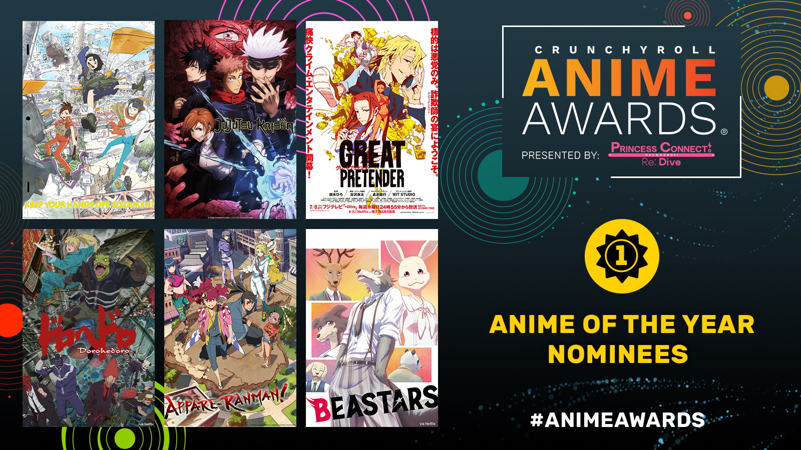 Crunchyroll Reveals Categories for Anime Awards in Celebration of