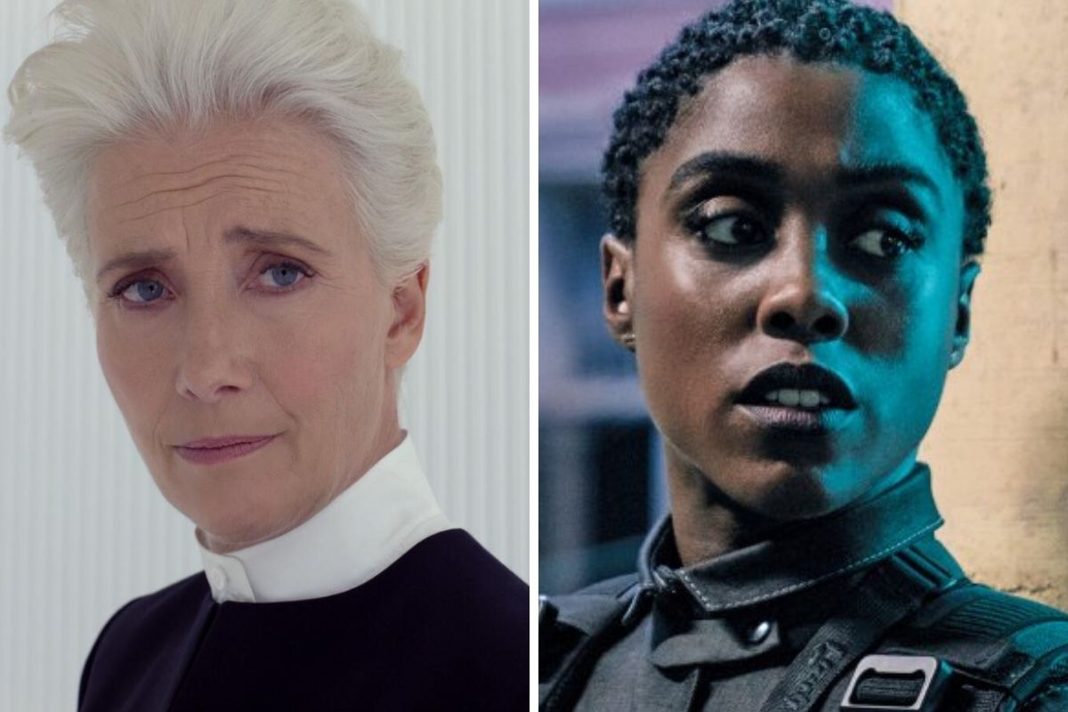 Emma Thompson in Men in Black International and Lashana Lynch in 007